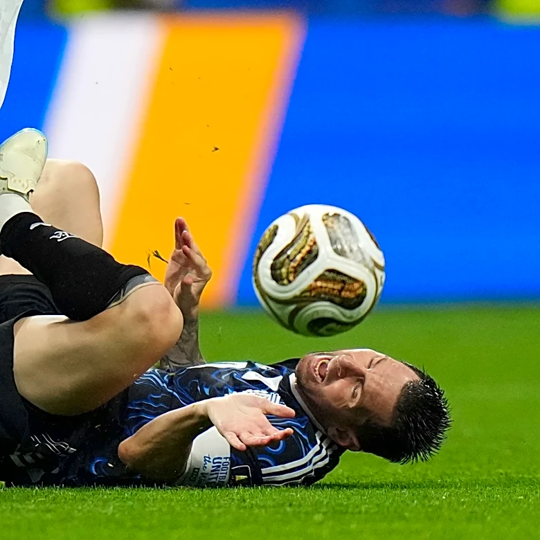 England and defending champion Argentina 0-0 at halftime in the World Cup semifinals