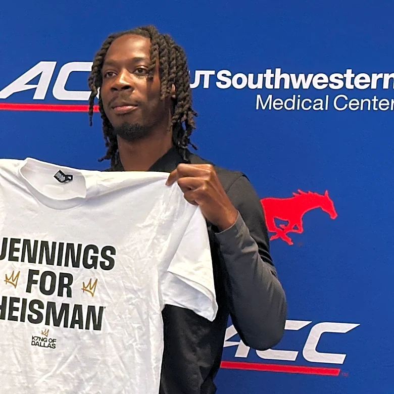 SMU launches a Heisman push for Kevin Jennings and is putting QB's name on a new recovery center