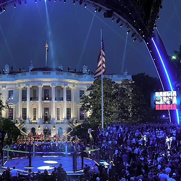 2 of 8 men charged in thwarted attack on UFC cage-fighting show at White House plead not guilty
