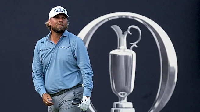 'Sorry, Mum': Cigarette smoker Dan Brown lights up British Open with another strong first round
