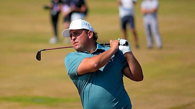 Argentine golfer at British Open makes ear-cup gesture to mimic Enzo's World Cup goal celebration