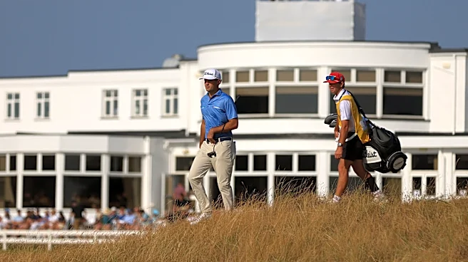 Surprise British Open leader Jackson Suber faces another breezy day on the Birkdale links