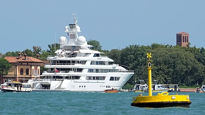 Trump's envoy greeted by protests in Venice on latest stop of super yacht diplomacy tour