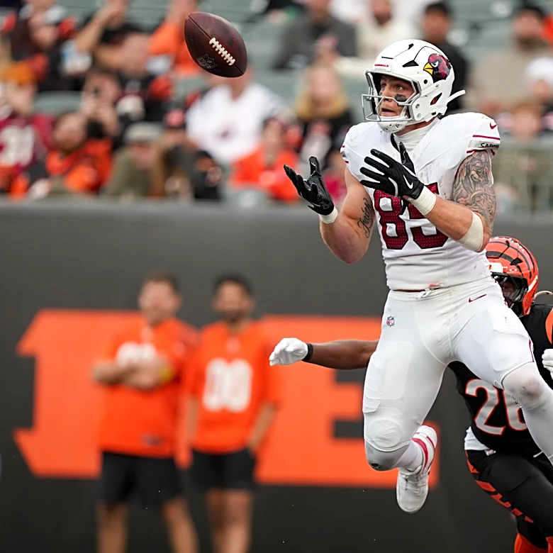 Trey McBride is voted the NFL’s top tight end by an AP panel
