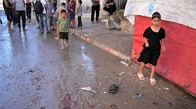 An Israeli strike on a funeral in Gaza kills 7 people and wounds 22, a local hospital says