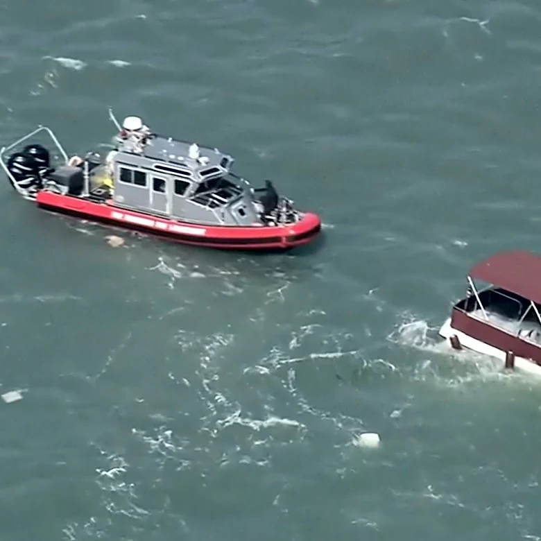 Wreckage of sunken vessel found as 2 people remain missing after San Francisco boat tragedy