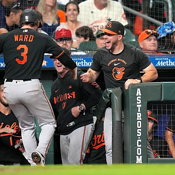 Taylor Ward's 2-run homer in 8th lifts Orioles to 5th straight win, 3-2 over Astros