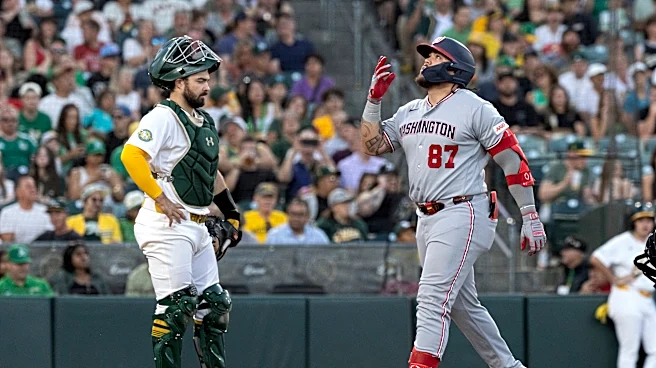 Andrés Chaparro racks up 8 RBIs as Nationals hand A's their 10th straight loss with 23-4 rout