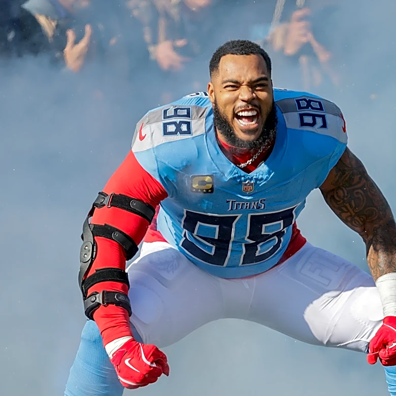 Titans' Jeffery Simmons is voted the top interior defensive lineman in the NFL by an AP panel