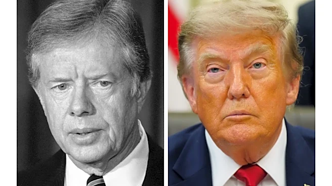 Trump shifts his tone on Jimmy Carter while grappling with Iran, inflation and his own legacy