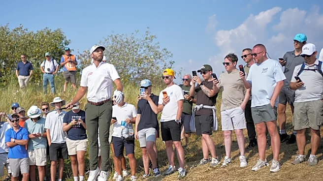 Oh, baby! Sam Burns takes the lead in a British Open he planned to miss