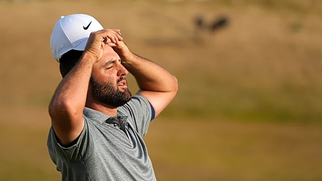 Scottie Scheffler's hopes for another British Open are hurt by a lack of birdies