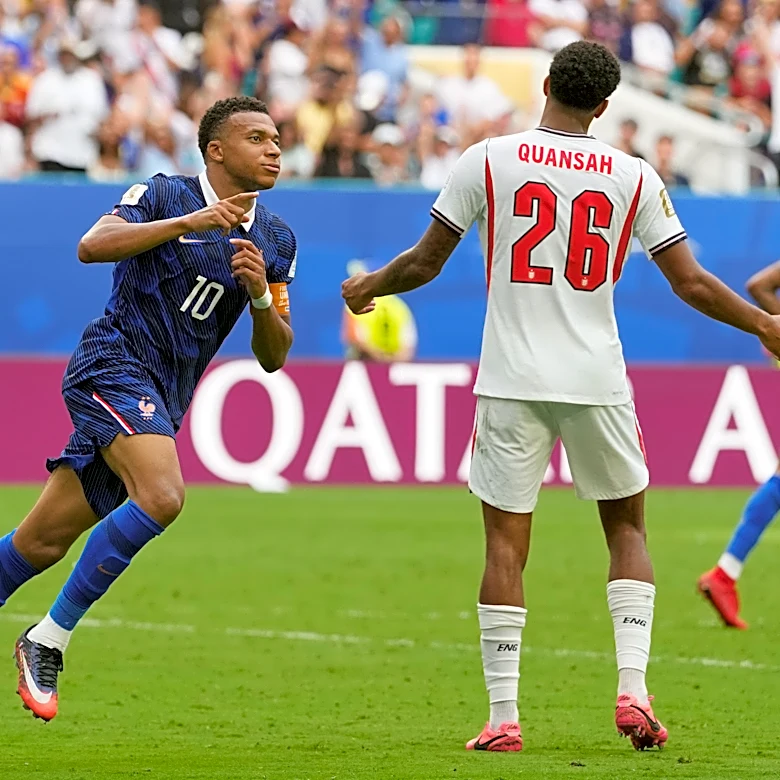 Kylian Mbappé passes Lionel Messi for career World Cup scoring record with 22 goals