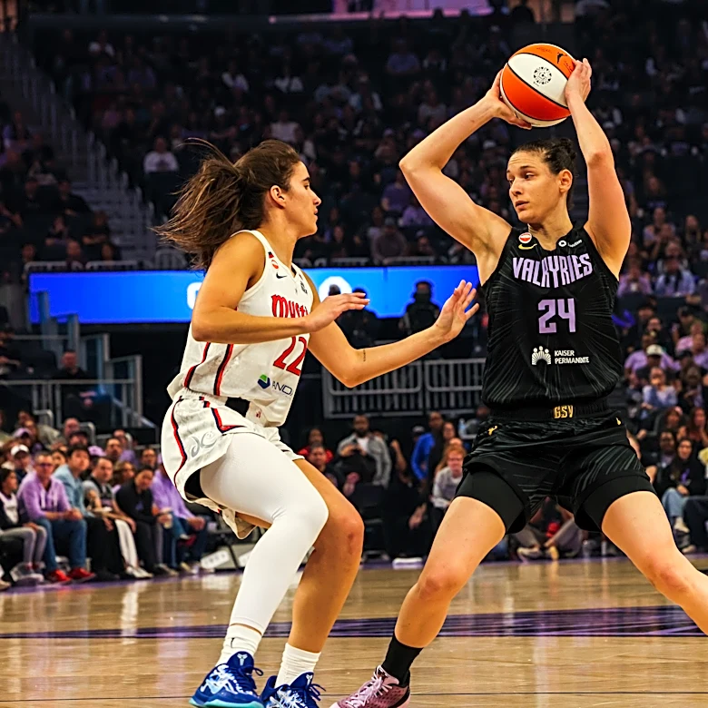 Gabby Williams hits two late 3-pointers and leads Valkyries to 9th straight win, 74-69 over Mystics