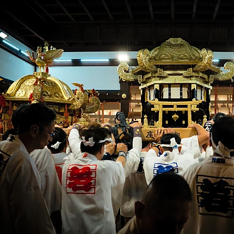 A centuries-old festival in Japan brings Shinto traditions and towering floats to the streets