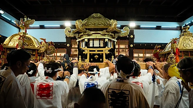 A centuries-old festival in Japan brings Shinto traditions and towering floats to the streets