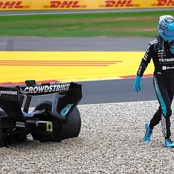 Mercedes to take action as George Russell fumes at loss of speed before his race-ending crash