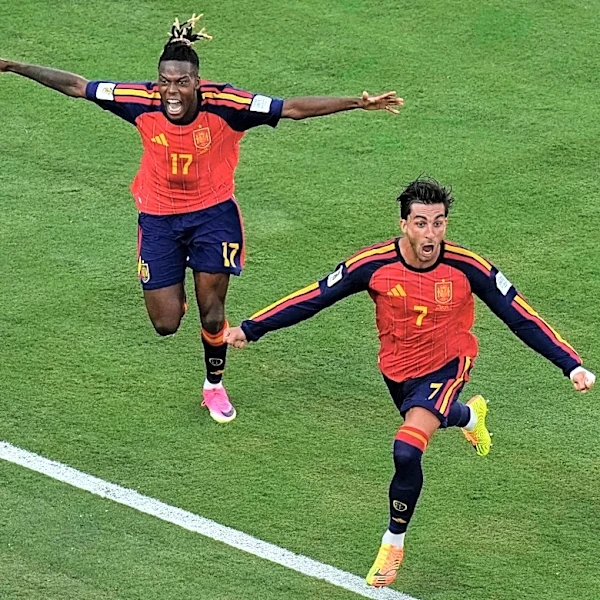 Spain wins the World Cup by beating Argentina 1-0 on Ferran Torres' goal in extra time