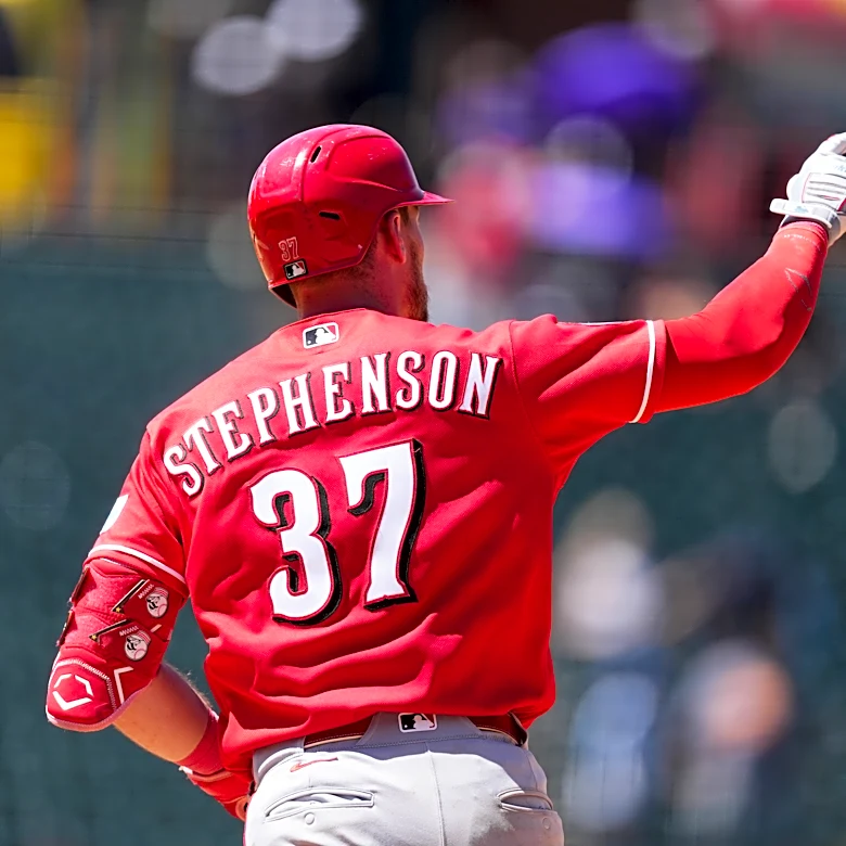 Stephenson goes deep twice, Reds weather 3-homer game from Goodman in 9-6 win over Rockies