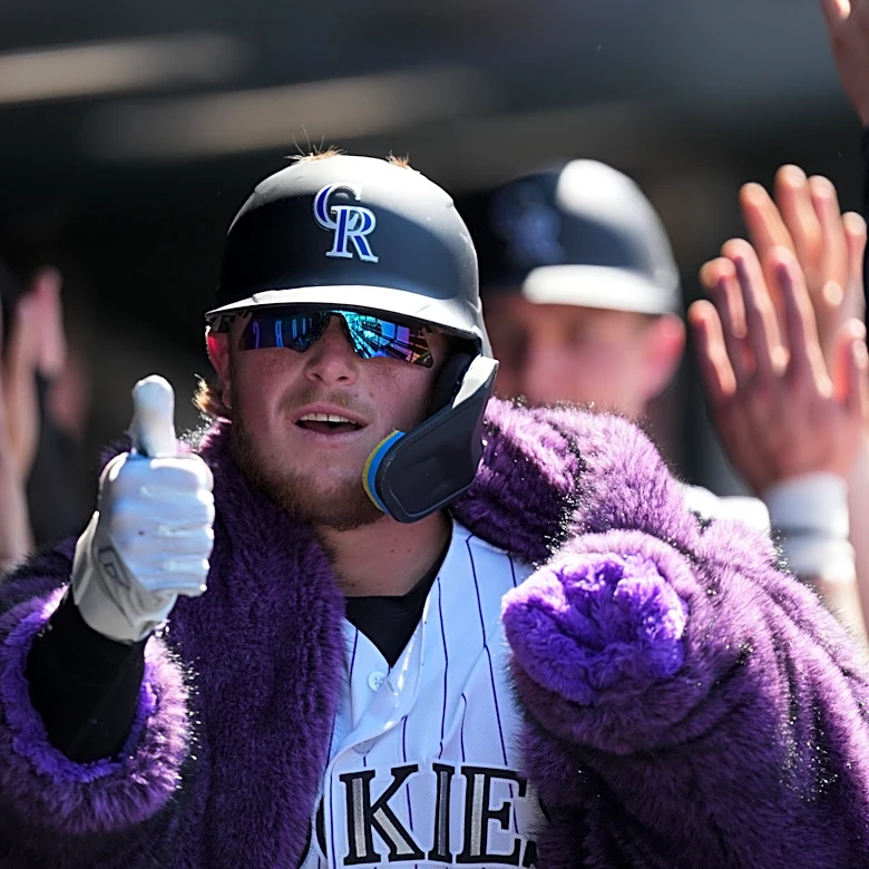 All-Star Hunter Goodman becomes 1st Rockies player with a pair of 3-homer games in the same season