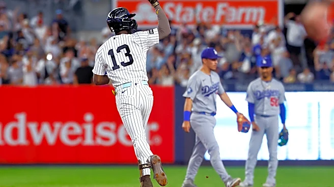Jazz Chisholm Jr. hits tiebreaking homer in 8th and Yankees beat Dodgers 2-1 to split doubleheader