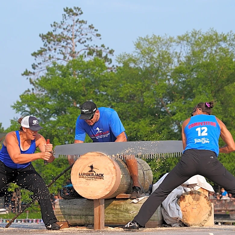 3 women's world records set at the annual Lumberjack World Championships in Wisconsin