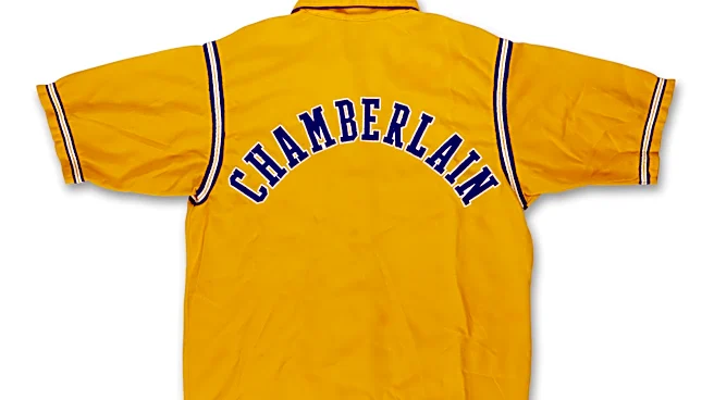 Wilt Chamberlain Lakers jacket found by a teen at a thrift store could fetch over $150K at auction
