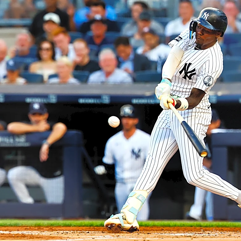 Jazz Chisholm Jr. homers twice and drives in 5 as Yankees sink Pirates 8-5 after benches clear