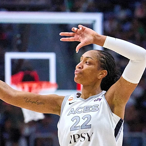 A’ja Wilson and Jackie Young combine for 50 points to lead the Aces past the Tempo 109-83