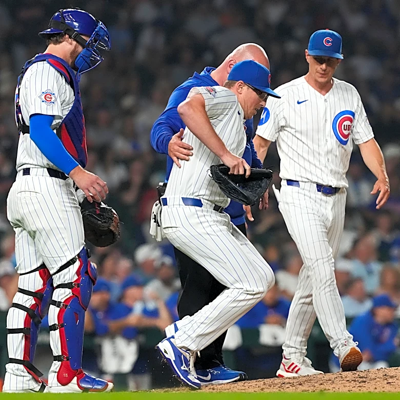 Cubs reliever Trent Thornton hoping to avoid IL after he was struck on heel by comebacker