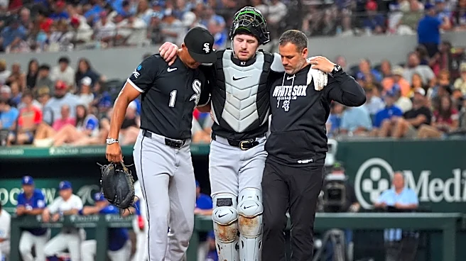 White Sox catcher Kyle Teel placed on injured list with high ankle sprain and could miss 6-12 weeks