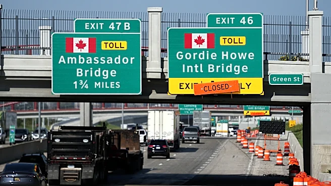 Canada cancels joint bridge-opening event with US after Trump announces tariffs