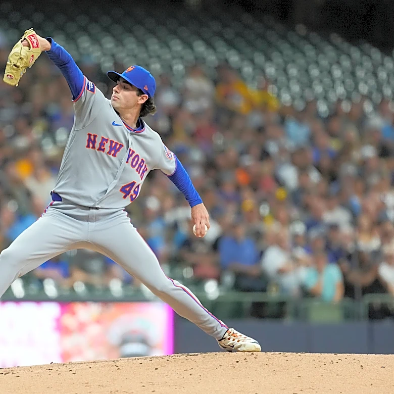 Zac Thornton gets his 1st career win as Mets shut out Brewers 4-0
