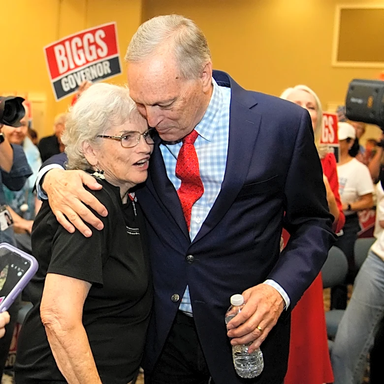 Andy Biggs wins Republican nomination to challenge Democrat Katie Hobbs for Arizona governor