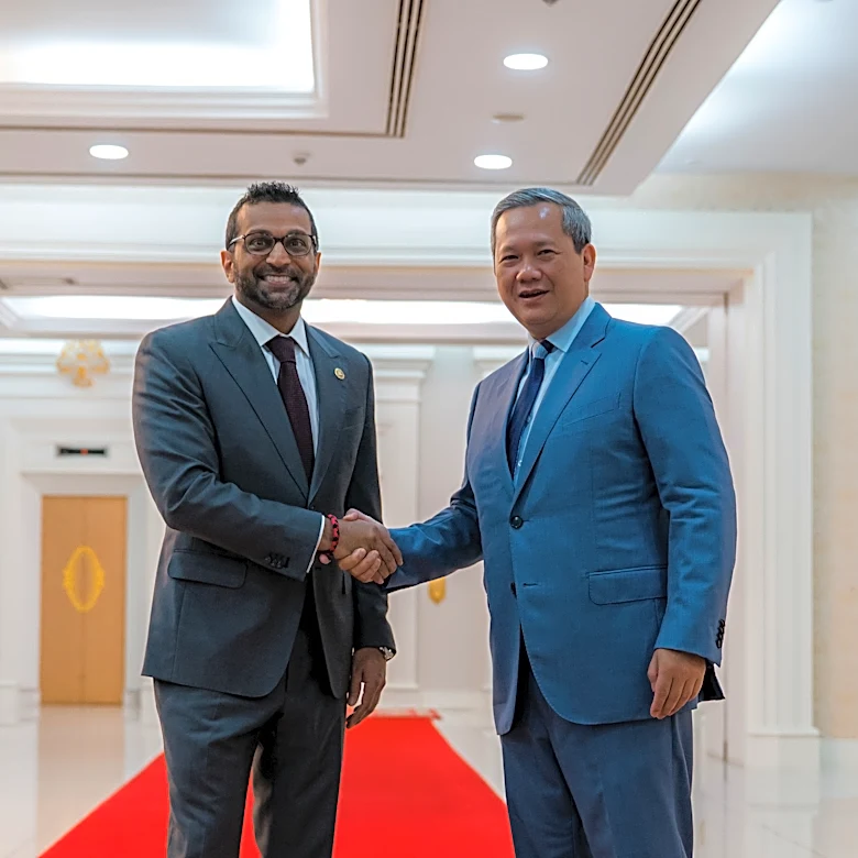 FBI chief hold talks in Cambodia over closer security cooperation to combat online scam crimes