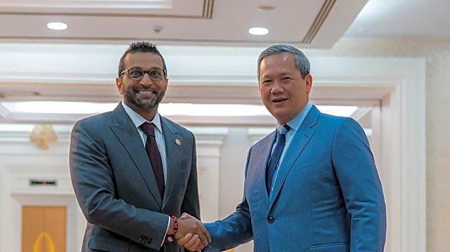 FBI chief hold talks in Cambodia over closer security cooperation to combat online scam crimes