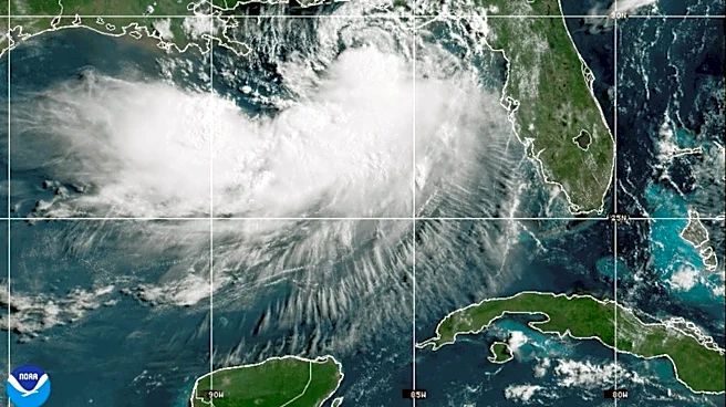 Beaches closed as Tropical Storm Bertha crawls along the Gulf Coast