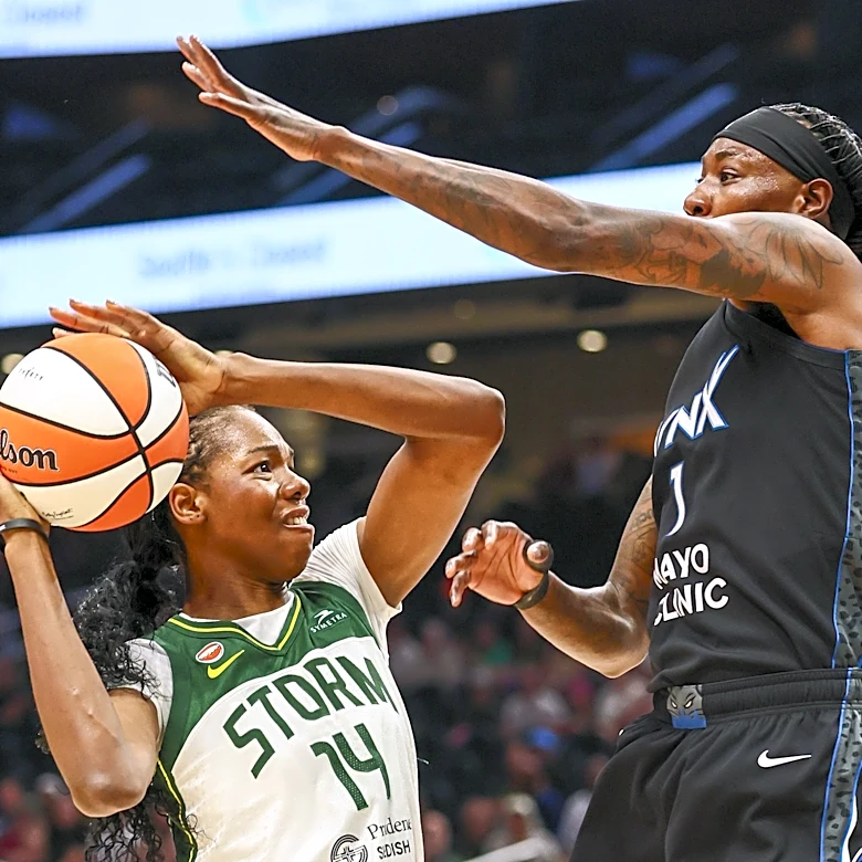 Collier scores 24 points in her return, Lynx top Storm 86-76 for best record at WNBA All-Star break