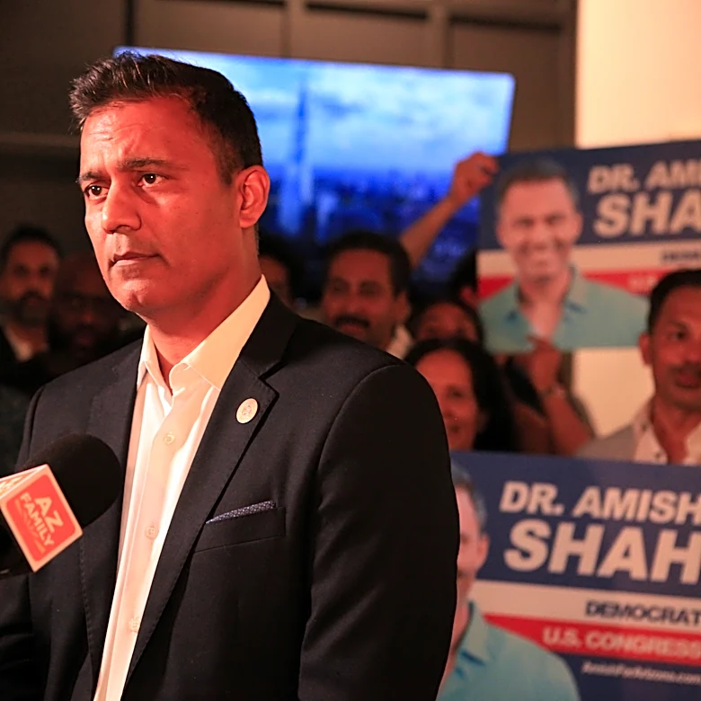Amish Shah wins Democratic congressional primary in Arizona, a blow to the party establishment