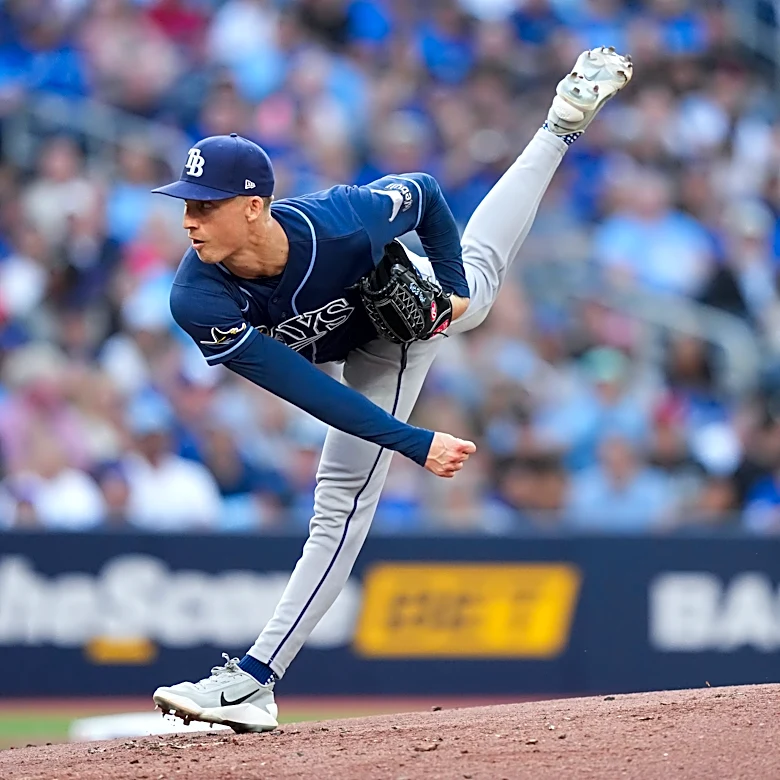 Jax pitches 6 strong innings, Mesa Jr. drives in 2 as Rays down Blue Jays 4-2