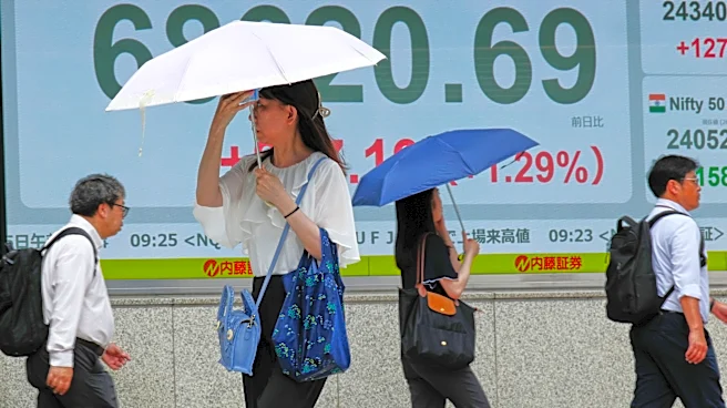 World shares are mixed and Mideast tensions push Brent crude past $98
