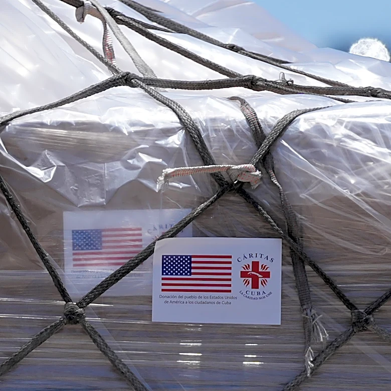 Caritas starts distributing US humanitarian aid in 2 towns near Havana