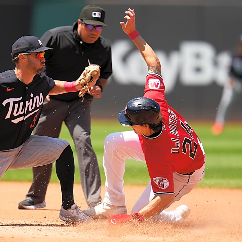 Trevor Larnach and Luke Keaschall get RBIs in 12th as Twins beat Guardians 3-1 for series split