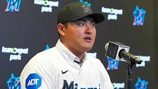 Marlins introduce Japanese slugger Rintaro Sasaki