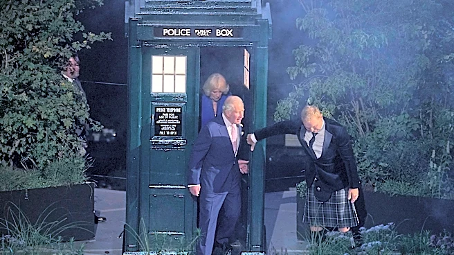 King Charles emerges from Doctor Who's TARDIS to open Commonwealth Games in Glasgow