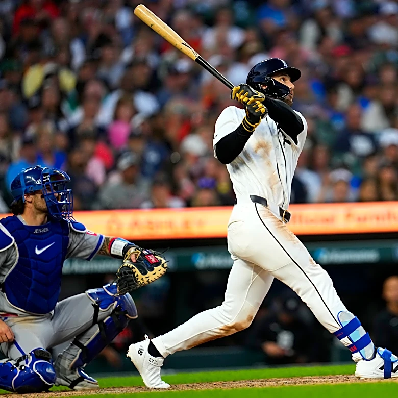 Outman has 3-run homer and Dingler the go-ahead RBI to lift surging Tigers to 4-3 win over Royals