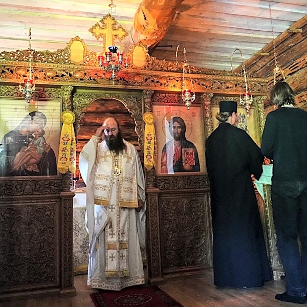 Orthodox monks are the first to live and pray at a monastery in Estonia for 80 years