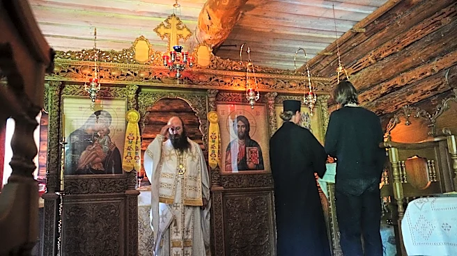 Orthodox monks are the first to live and pray at a monastery in Estonia for 80 years