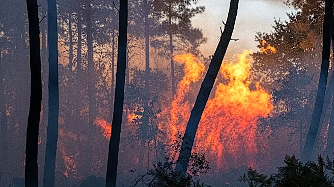 Wildfires near Madrid and in southwestern France force tens of thousands to evacuate