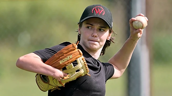 Born without a right hand, Britt Apgar is set to play in the Women’s Professional Baseball League